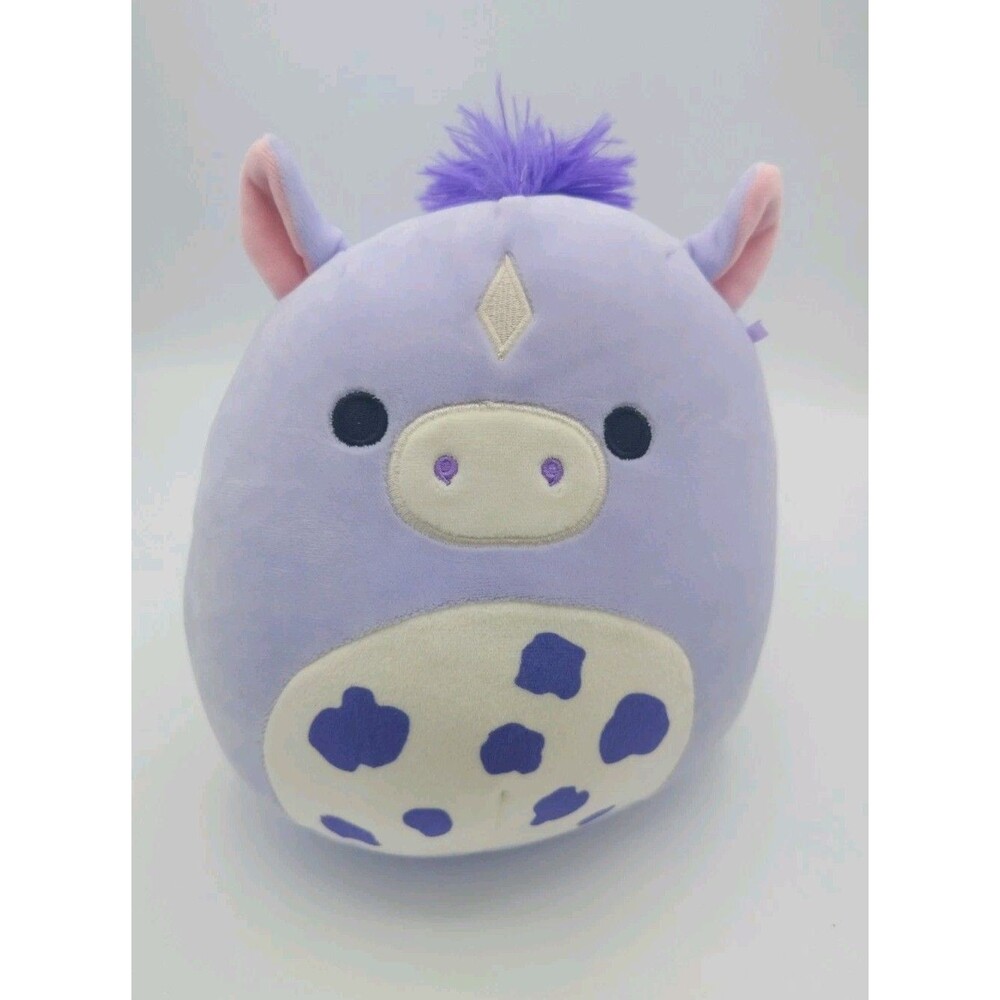 Squishmallows Meadow 8" Purple Horse Marshmallow Soft Plush Stuffed Animal